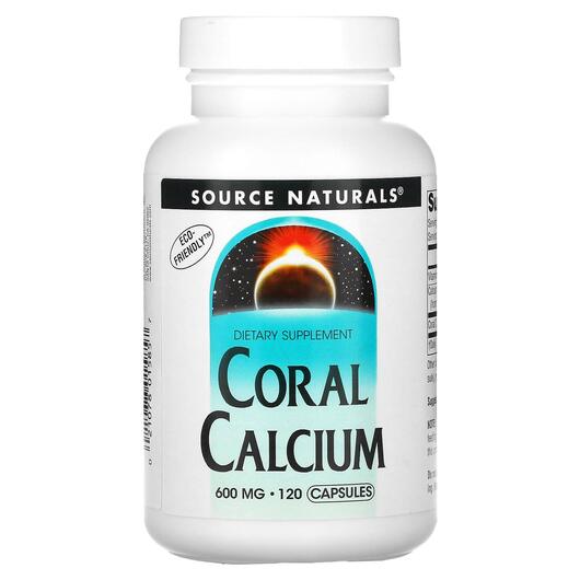 Основное фото товара Коралловый Кальций, Coral Calcium 600 mg, 120 капсул