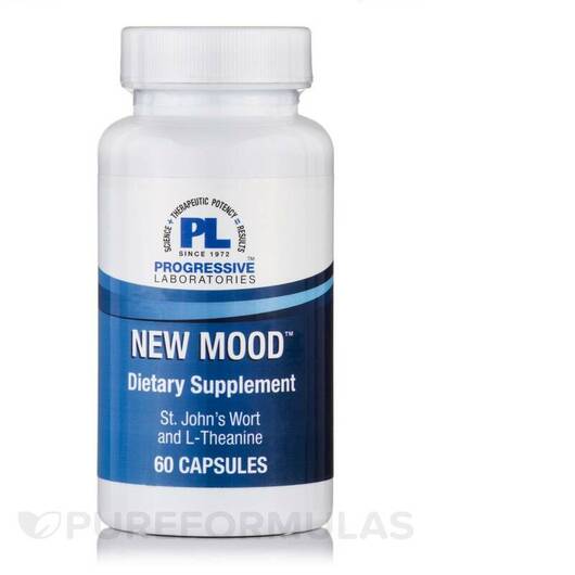 Основное фото товара Progressive Labs, Поддержка стресса, New Mood, 60 капсул