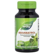 Resveratrol Ресвератрол Nature's Way 60 капсул