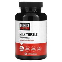 Milk Thistle 300 mg Расторопша Force Factor 100 капсул