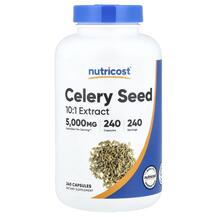 Celery Seed 500 mg Сельдерей Nutricost 240 капсул