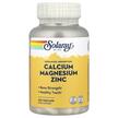 Фото товару Solaray, Calcium Magnesium Zinc, Кальцій Магній Цинк, 100 капсул