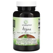 Arjuna 500 mg Арджуна Amazing India 120 капсул