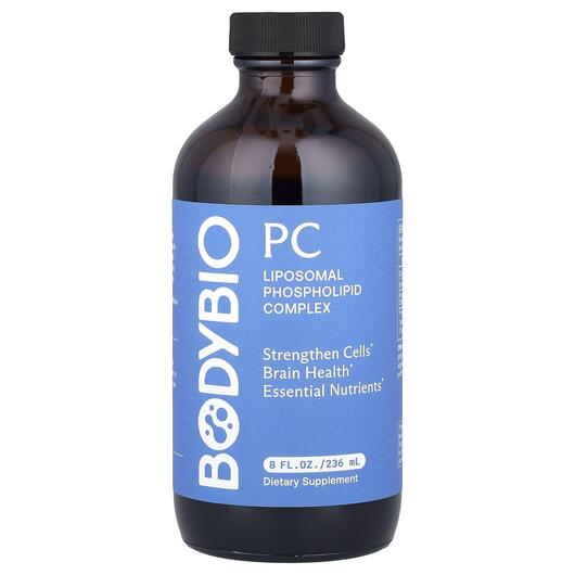 Основное фото товара BodyBio, Фосфолипиды, PC Liposomal Phospholipid, 256 мл