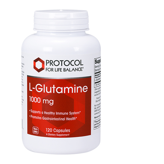 Основное фото товара L-Глутамин, L-Glutamine 1000 mg Extra Strength, 120 капсул