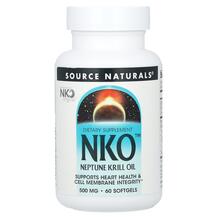 Масло Кріля Нептуна 500 мг NKO NKO Neptune Krill Oil