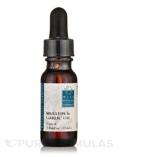 Основное фото товара Экстракт Чеснока, Mullein & Garlic Oil Compound, 15 мл