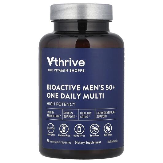 Основное фото товара Bioactive Men's 50+ One Daily Multi, Витамины для мужчин 50+