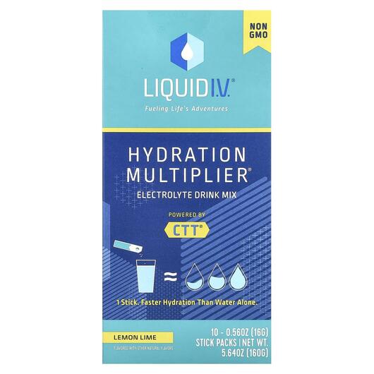 Основное фото товара Liquid I.V., Электролиты, Hydration Multiplier, 10 шт