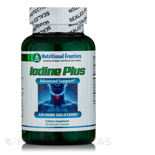 Основное фото товара Nutritional Frontiers, Йод, Iodine Plus, 90 капсул