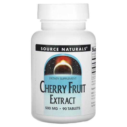 Основное фото товара Экстракт Вишни 500 мг, Cherry Fruit Extract 500 mg, 90 таблеток