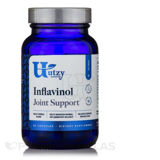 Основное фото товара Utzy Naturals, Поддержка суставов, Inflavinol, 60 капсул