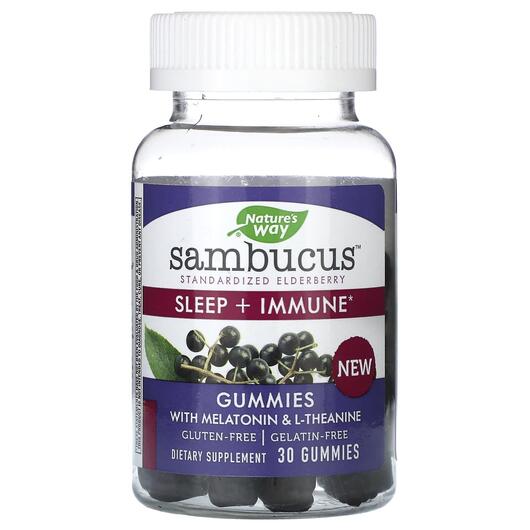 Основное фото товара Поддержка иммунитета, Sambucus Sleep + Immune, 30 таблеток