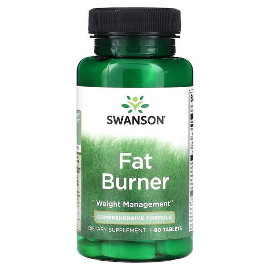 Основное фото товара Swanson, Жиросжигатели, Fat Burner, 60 таблеток