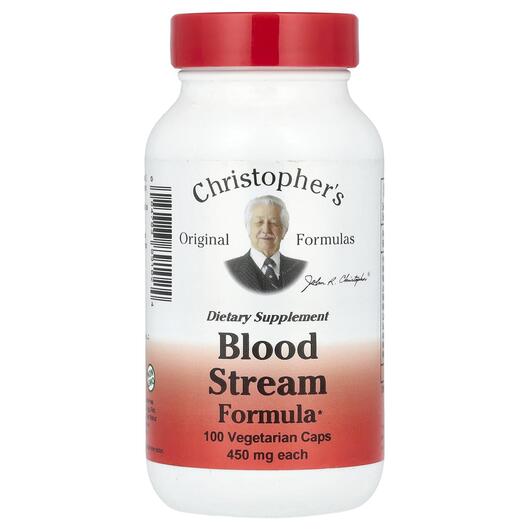Основне фото товара Blood Stream Formula, Кардіо комплекс, 100 капсул