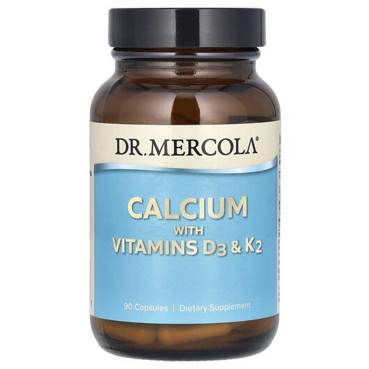 Основное фото товара Кальций с D3 K2, Calcium with Vitamins D3 & K2, 90 капсул