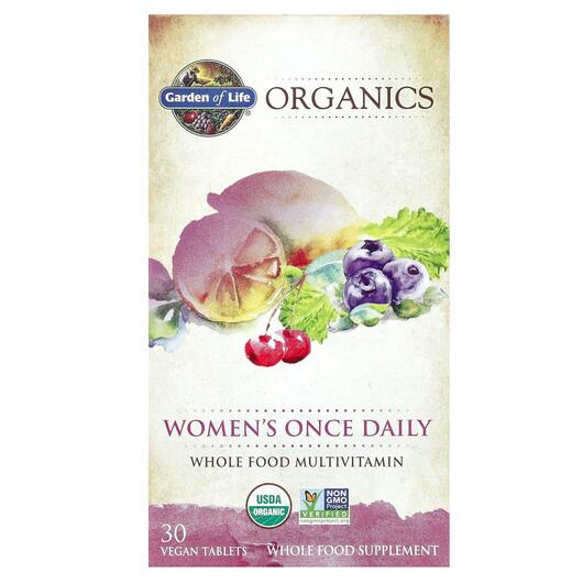 Основное фото товара MyKind Organics Women's Once Daily, Витамины для женщин, 30 