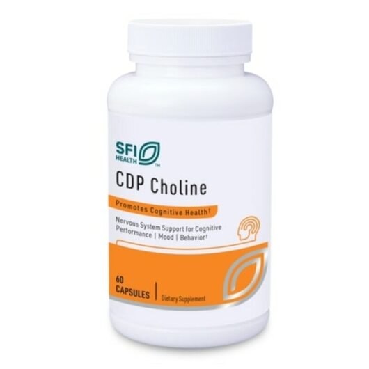 Основное фото товара Klaire Labs, Витамин B4 Холин, CDP Choline 250 mg, 60 капсул