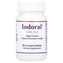 Iodoral 12.5 Йодоральный йод йодид калия Optimox
