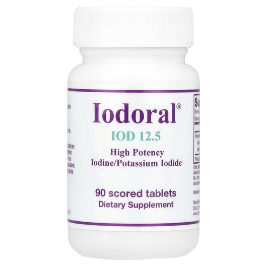 Основное фото товара Йодоральный йод йодид калия, Iodoral 12.5, 90 таблеток