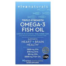 Omega-3 Fish Oil Triple Strength Рыбий жир Viva