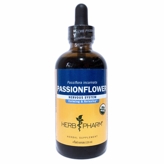 Основное фото товара Herb Pharm, Пассифлора, Passionflower, 120 мл