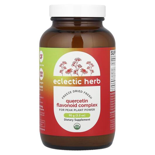 Основне фото товара Quercetin Flavonoid Complex, Кверцетин в порошку, 90 г
