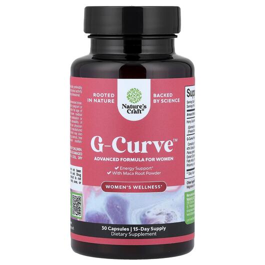 Основное фото товара G-Curve Advanced Formula For Women, Витамины для женщин, 30 капсу