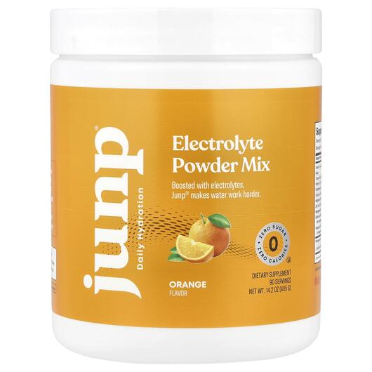 Основное фото товара JUNP Hydration, Электролиты, Electrolyte Powder Mix Orange, 405 г