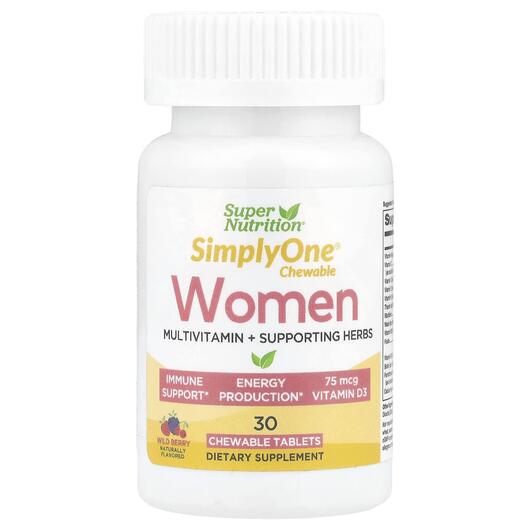 Основное фото товара SimplyOne Women Multivitamin + Supporting, Витамины для женщин, 3