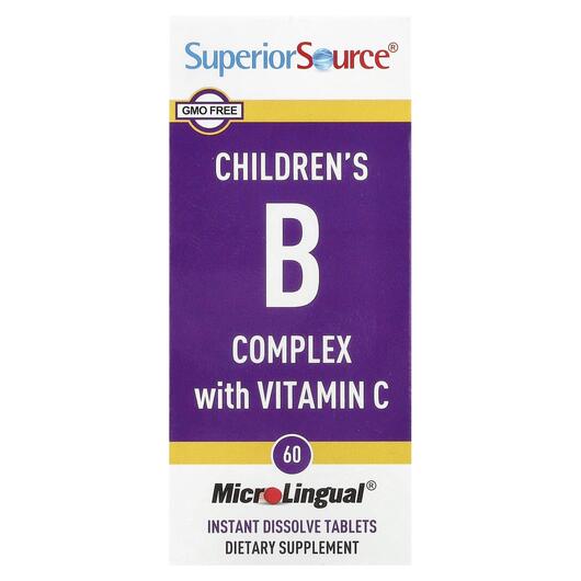 Основное фото товара Children's B, B-комплекс, 60 Microлinгuaл Instant Dissoлve T