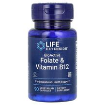 BioActive Folate & Vitamin B12 Метилфолат Life