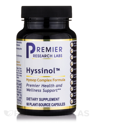 Основное фото товара Premier Research Labs, Гиссинол, Hyssinol, 60 капсул