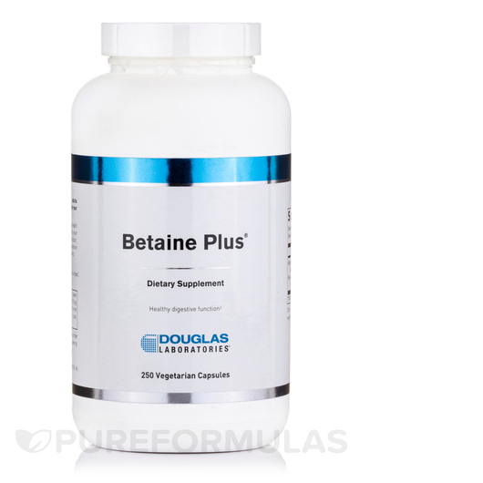 Основное фото товара Бетаин гидрохлорид, Betaine Plus, 250 капсул