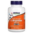 Фото товару NOW, L-Arginine 1000 mg, L аргінін 1000 мг, 120 таблеток