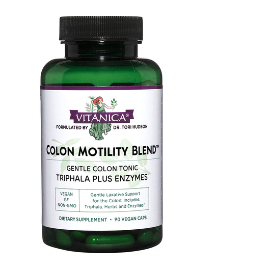 Основное фото товара Vitanica, Поддержка кишечника, Colon Motility Blend, 90 капсул