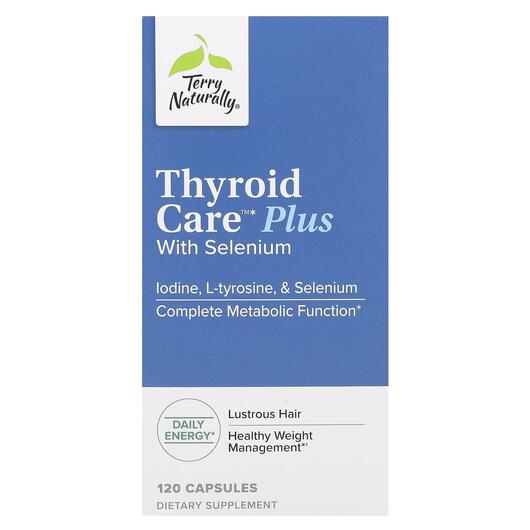Основное фото товара Поддержка щитовидной, Thyroid Care Plus with Selenium, 120 капсул