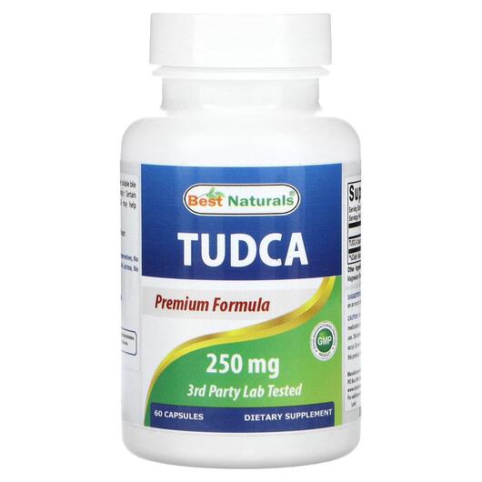 Основное фото товара Best Naturals, Тудка, TUDCA 250 mg, 60 капсул