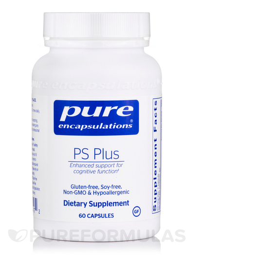 Основное фото товара Pure Encapsulations, Фосфатидилсерин, PS Plus, 60 капсул