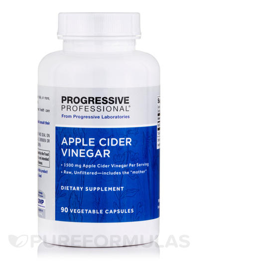 Основное фото товара Progressive Labs, Яблочный уксус, Apple Cider Vinegar, 90 капсул