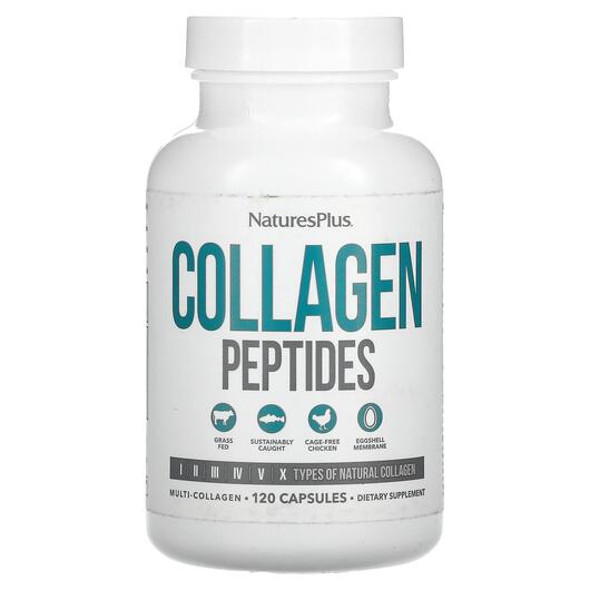 Основное фото товара Коллагеновые пептиды, Collagen Peptides Capsules, 120 капсул