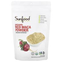 Raw Organic Red Maca Powder Мака Sunfood 227 г