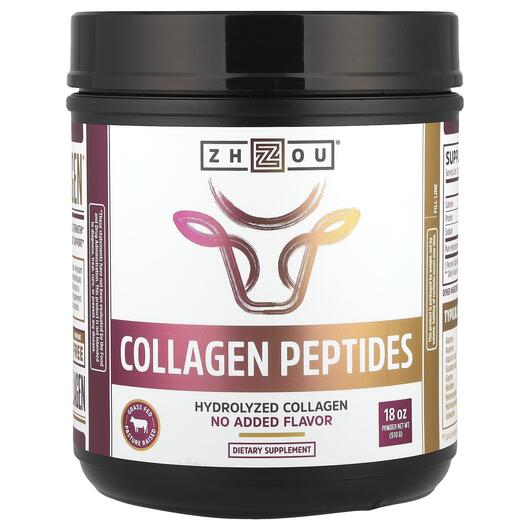 Основное фото товара Collagen Peptides Hydrolyzed Protein Unflavored, Коллагеновые пеп