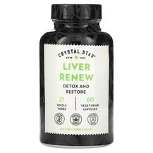 Liver Renew Поддержка Печени Crystal Star 60 капсул