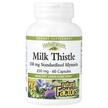 Фото товару Natural Factors, Milk Thistle 250 mg, Розторопша, 60 капсул