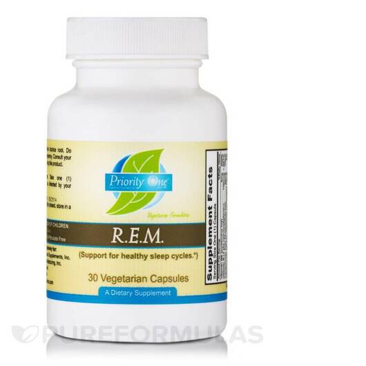 Основне фото товара R.E.M. Support for Healthy Sleep Cycles, Підтримка сну, 30 капсул