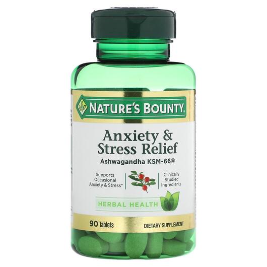 Основное фото товара Поддержка стресса, Anxiety & Stress Relief, 90 таблеток