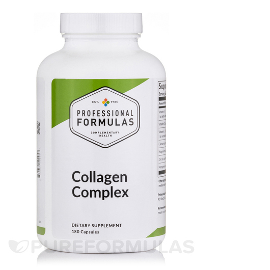 Основное фото товара Professional Formulas, Коллаген, Collagen Complex, 180 капсул
