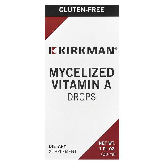 Основное фото товара Мицелизированный Витамин А, Mycellized Vitamin A Drops, 30 мл
