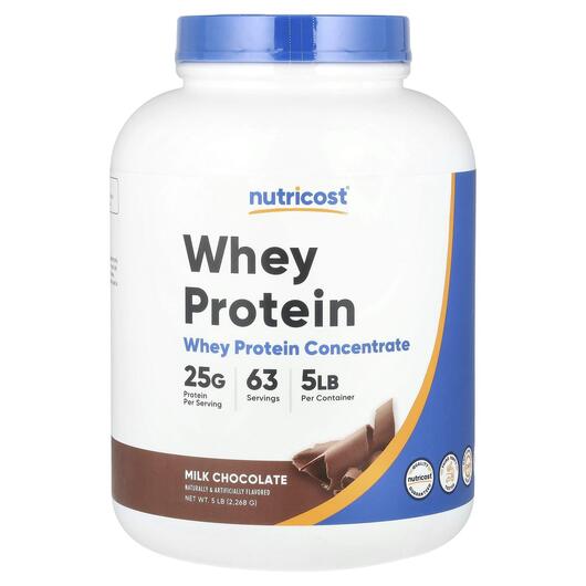 Основное фото товара Протеин Изолят, Whey Protein Concentrate Milk Chocolate, 2268 г